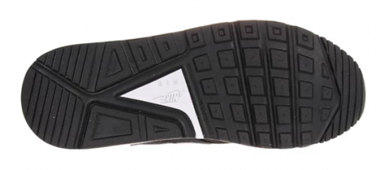 Nike Air Max İvo 579995-011 Ortopedik Bağcıklı Kadın Günlük Ayakkabı Siyah