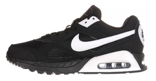 Nike Air Max İvo 579995-011 Ortopedik Bağcıklı Kadın Günlük Ayakkabı Siyah