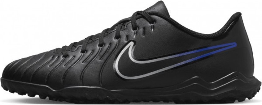 Nike Tiempo Legend 10 Club DV4345-040 Bağcıklı Halı Saha Ayakkabısı Siyah
