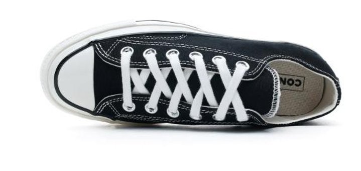 Converse Chuck 70 162058C-001 Ortopedik Bağcıklı Unisex Günlük Ayakkabı Siyah