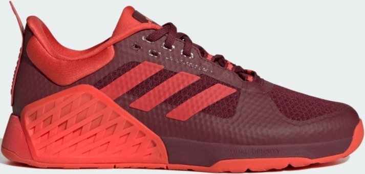 Adidas Dropset 2 HQ8777 Ortopedik Bağcıklı Traxion Kadın Antrenman Ayakkabısı Bordo
