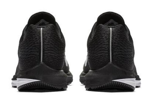 Nike Zoom Winflo 5 AA7414-001 Bağcıklı Kadın Koşu Ayakkabısı Siyah