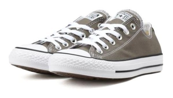 Converse Chuck Taylor All Star 1J794C Bağcıklı Erkek Günlük Ayakkabı Gri