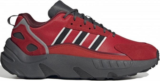 Adidas ZX 22 Boost HP2769 Ortopedik Bağcıklı Erkek Günlük Ayakkabı Kırmızı