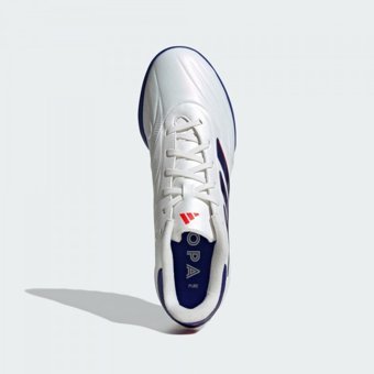Adidas Copa Pure 2 League IG6407 Ortopedik Bağcıklı Halı Saha Ayakkabısı Beyaz