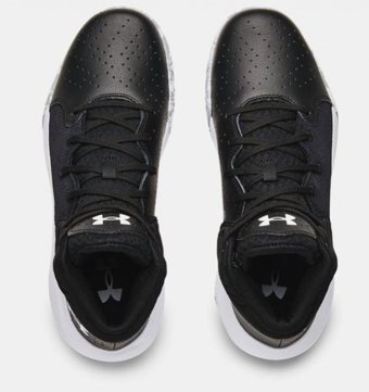 Under Armour Jet'21 3024260-001 Ortopedik Bağcıklı Erkek Basketbol Ayakkabısı Siyah