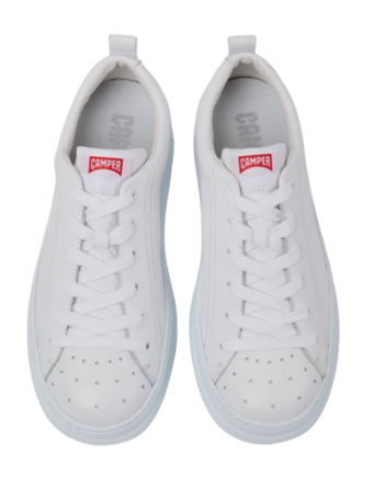 Camper Runner K100226-047 Ortopedik Bağcıklı Eva Erkek Günlük Ayakkabı Beyaz