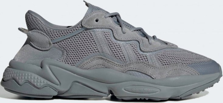 Adidas Ozweego GW4671 Ortopedik Bağcıklı Erkek Günlük Ayakkabı Gri