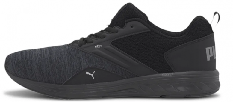 Puma Nrgy Comet 190556-38 Ortopedik Bağcıklı Unisex Koşu Ayakkabısı Siyah