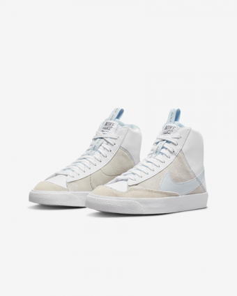 Nike Blazer Mid '77 SE D DH8640-103 Bağcıklı Erkek Çocuk Günlük Ayakkabı Beyaz
