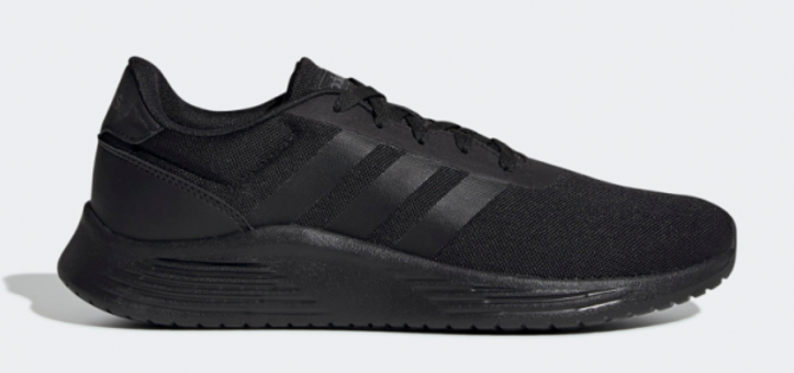 Adidas Lite Racer 2.0 EG3284 Ortopedik Bağcıklı Erkek Günlük Ayakkabı Siyah