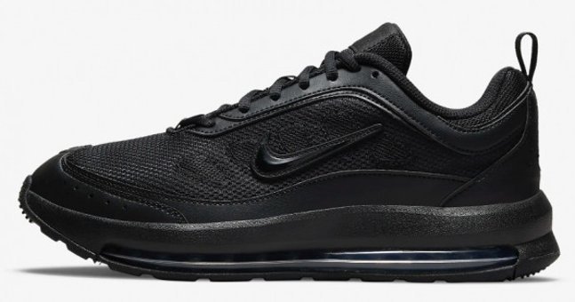 Nike Air Max AP CU4826-001 Bağcıklı Erkek Günlük Ayakkabı Siyah