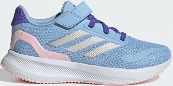 Adidas Runfalcon 5 IE8581 Ortopedik Bağcıklı-Cırtlı Kız Çocuk Günlük Ayakkabı Mavi