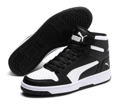 Puma Rebound Layup Sl 369573-01 Bağcıklı Erkek Günlük Ayakkabı Siyah