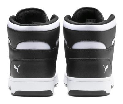 Puma Rebound Layup Sl 369573-01 Bağcıklı Erkek Günlük Ayakkabı Siyah