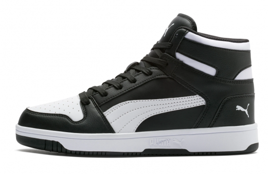 Puma Rebound Layup Sl 369573-01 Bağcıklı Erkek Günlük Ayakkabı Siyah