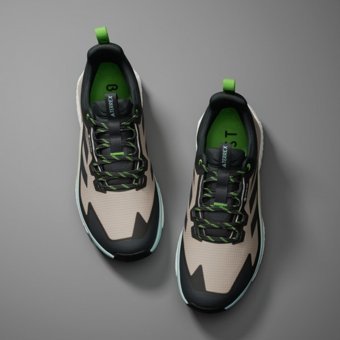 Adidas Terrex Free Hiker 2.0 Low Gore-Tex IG5462 Ortopedik Su Geçirmez Bağcıklı Erkek Yürüyüş Ayakkabısı Siyah