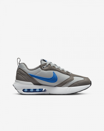 Nike Air Max Dawn DH3157-005 Ortopedik Bağcıklı Erkek Çocuk Günlük Ayakkabı Gri