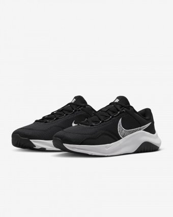 Nike Legend Essential 3 Next Nature DM1120-001 Bağcıklı Erkek Antrenman Ayakkabısı Siyah
