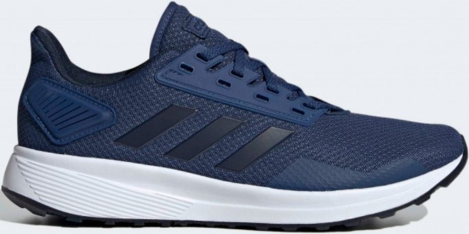 Adidas Duramo 9 EG8661 Ortopedik Bağcıklı Adiwear Erkek Koşu Ayakkabısı Lacivert