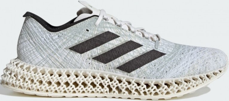 Adidas 4DFWD x Strung 4D ID3505 Ortopedik Bağcıklı Unisex Koşu Ayakkabısı Beyaz