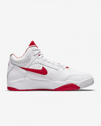 Nike Air Flight Lite Mid DJ2518-101 Ortopedik Bağcıklı Erkek Basketbol Ayakkabısı Beyaz