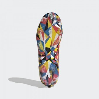 Adidas Predator Edge Geometric.1 GX3909 Bağcıklı Çivili Krampon Çok Renkli