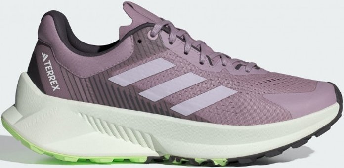 Adidas Terrex Soulstride Flow ID7719 Ortopedik Bağcıklı Kadın Koşu Ayakkabısı Lila