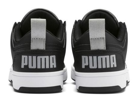 Puma Rebound Lay-Up Lo 370490-02 Bağcıklı Erkek Günlük Ayakkabı Siyah