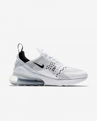 Nike Air Max 270 AH6789-100 Ortopedik Bağcıklı Kadın Günlük Ayakkabı Beyaz