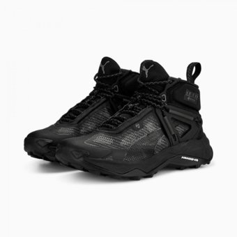 Puma Explore Nitro Mid Gore-Tex Hiking 377861-01 Ortopedik Bağcıklı Kadın Yürüyüş Ayakkabısı Siyah