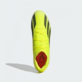 Adidas X Crazyfast Pro IG0601 Bağcıklı Çivili Krampon Sarı