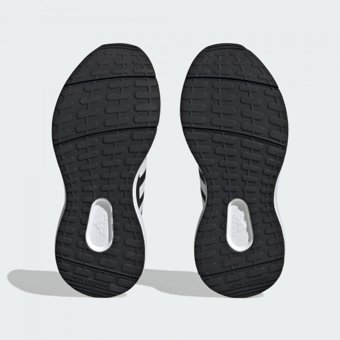 Adidas FortaRun 2.0 Cloudfoam ID2360 Ortopedik Bağcıklı Erkek Çocuk Koşu Ayakkabısı Siyah