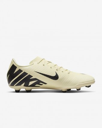 Nike Mercurial Vapor 15 Club DJ5963-700 Bağcıklı Çivili Krampon Bej