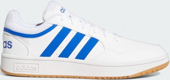 Adidas Hoops 3.0 GY5435 Bağcıklı Erkek Günlük Ayakkabı Beyaz