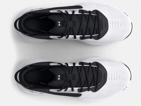 Under Armour Lockdown 6 3025616-101 Ortopedik Bağcıklı Erkek Basketbol Ayakkabısı Beyaz