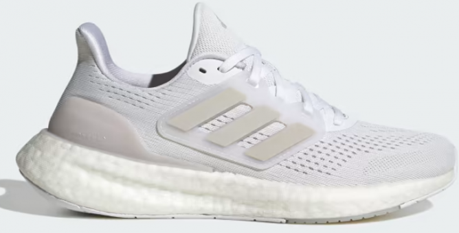 Adidas Pureboost 23 IF2393 Ortopedik Bağcıklı Kadın Koşu Ayakkabısı Beyaz