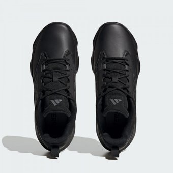 Adidas Unity Leather IF4980 Ortopedik Bağcıklı Traxion Unisex Yürüyüş Ayakkabısı Siyah