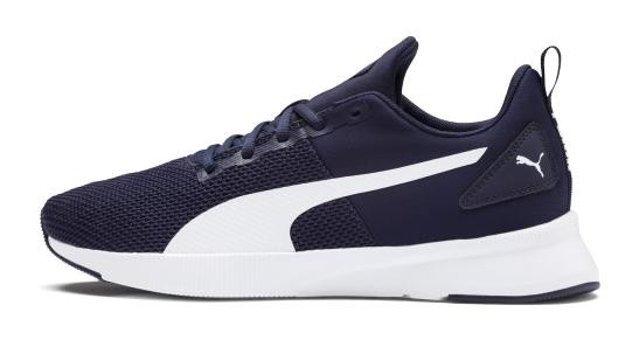 Puma Flyer Runner 192257-01 Ortopedik Bağcıklı Erkek Koşu Ayakkabısı Lacivert