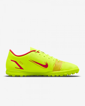 Nike Mercurial Vapor 14 Club TF CV0985-760 Bağcıklı Halı Saha Ayakkabısı Yeşil