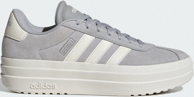 Adidas VL Court Bold IF9784 Bağcıklı Kadın Günlük Ayakkabı Gri