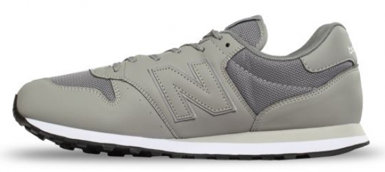 New Balance 500 GM500NGR Bağcıklı Erkek Günlük Ayakkabı Gri
