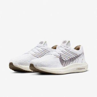 Nike Pegasus Turbo Next Nature DM3413-100 Bağcıklı Erkek Koşu Ayakkabısı Beyaz
