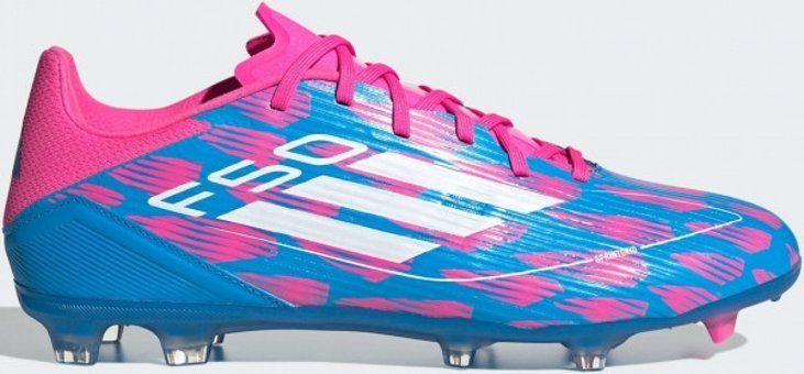Adidas F50 League Firm/Multi-Ground IE0603 Bağcıklı Çivili Krampon Mavi