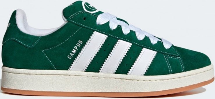 Adidas Campus 00S H03472 Bağcıklı Erkek Günlük Ayakkabı Yeşil