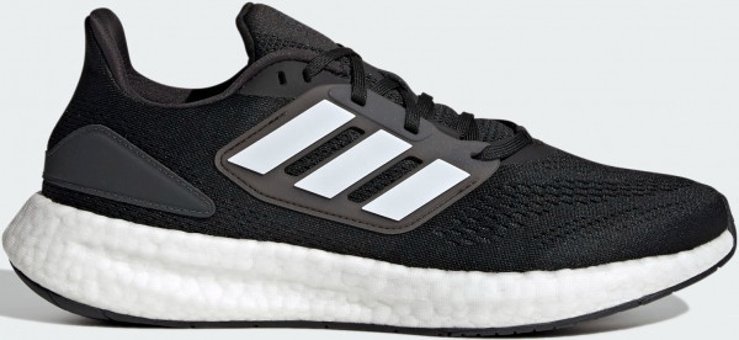 Adidas Pureboost 22 GZ5174 Ortopedik Bağcıklı Erkek Koşu Ayakkabısı Siyah