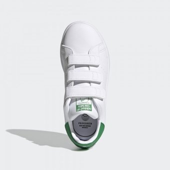 Adidas Stan Smith FX7534 Ortopedik Cırtlı Erkek Çocuk Günlük Ayakkabı Beyaz