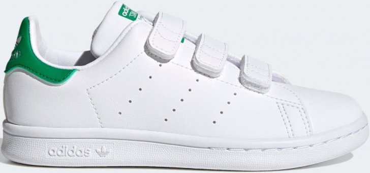 Adidas Stan Smith FX7534 Ortopedik Cırtlı Erkek Çocuk Günlük Ayakkabı Beyaz