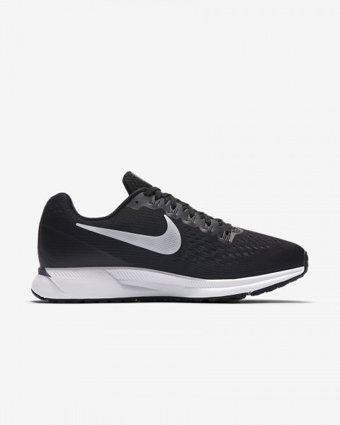 Nike Air Zoom Pegasus 34 880560-001 Ortopedik Bağcıklı Kadın Koşu Ayakkabısı Siyah
