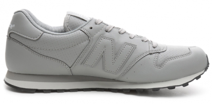New Balance 500 GM500TLG Bağcıklı Erkek Günlük Ayakkabı Gri